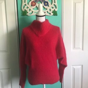 Warm and snuggly lambs wool and angora sweater